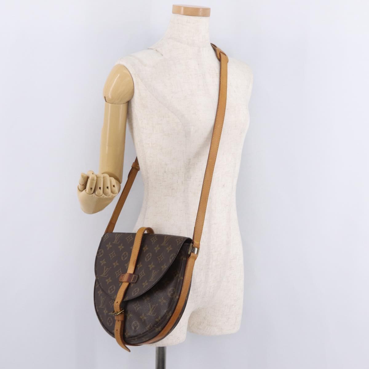 LOUIS VUITTON Monogram Chantilly GM Shoulder Bag M51232 LV Auth BA16355