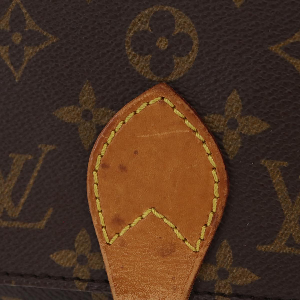 LOUIS VUITTON Monogram Cartouchiere PM Shoulder Bag M51254 LV Auth BA16358