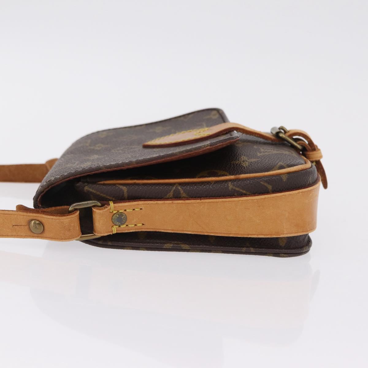 LOUIS VUITTON Monogram Cartouchiere PM Shoulder Bag M51254 LV Auth BA16358
