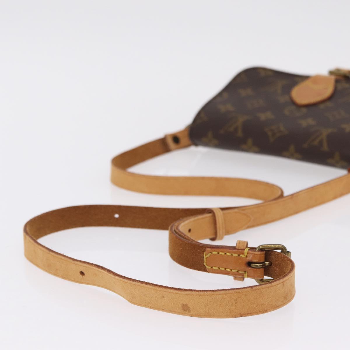 LOUIS VUITTON Monogram Cartouchiere PM Shoulder Bag M51254 LV Auth BA16358