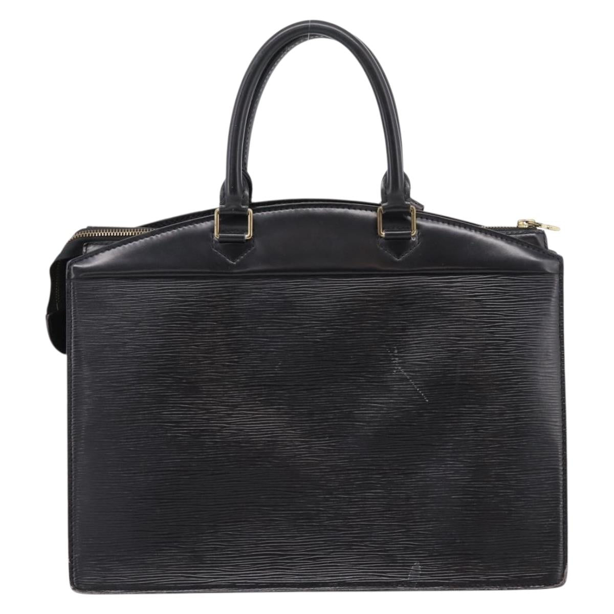 LOUIS VUITTON Epi Riviera Hand Bag Black M48182 LV Auth BA16362