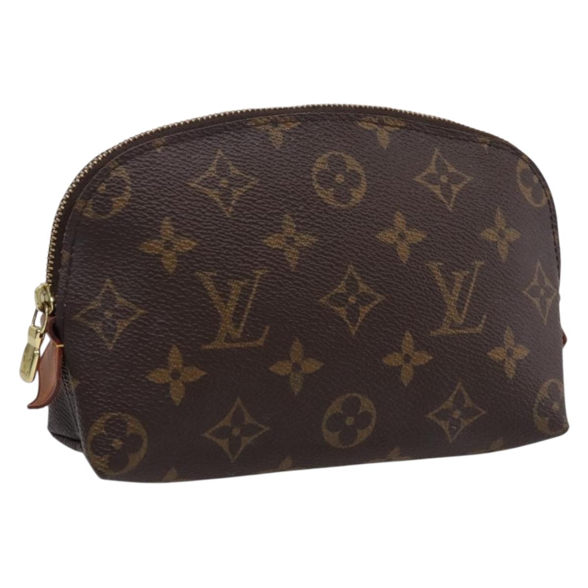 LOUIS VUITTON Monogram Pochette Cosmetic PM Pouch M43998 LV Auth BA16371