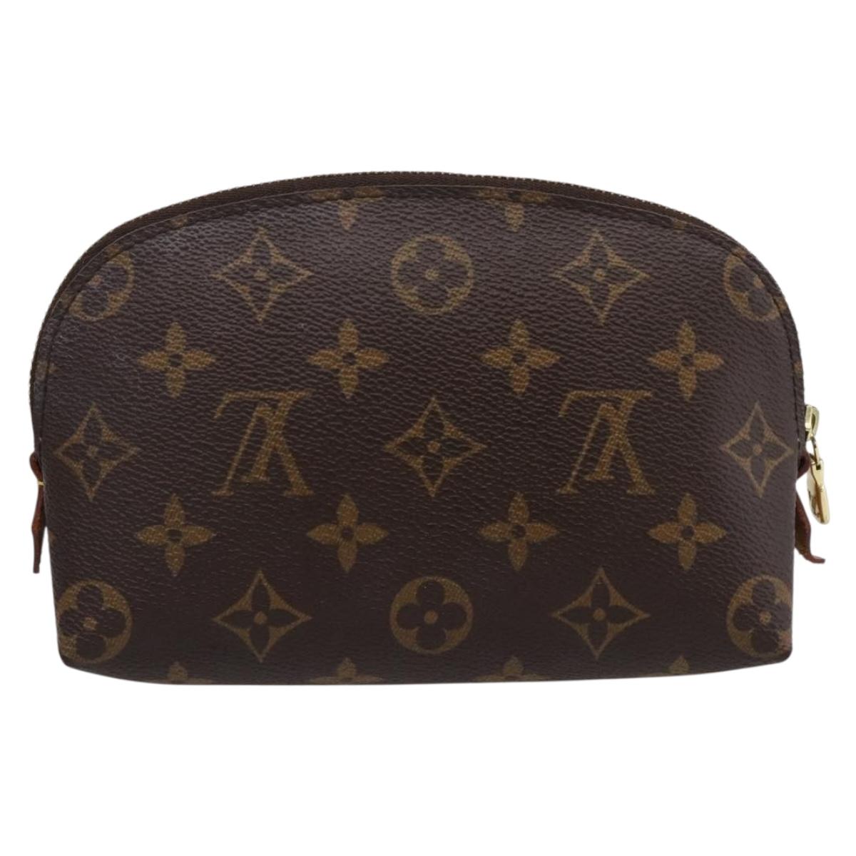 LOUIS VUITTON Monogram Pochette Cosmetic PM Pouch M43998 LV Auth BA16371