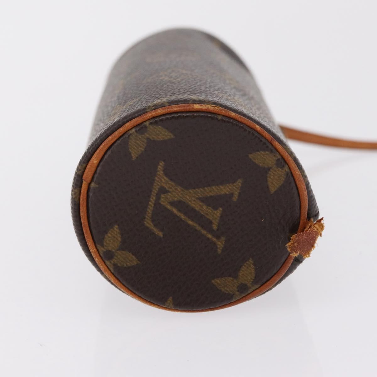 LOUIS VUITTON Monogram Papillon Pouch LV Auth BA16380