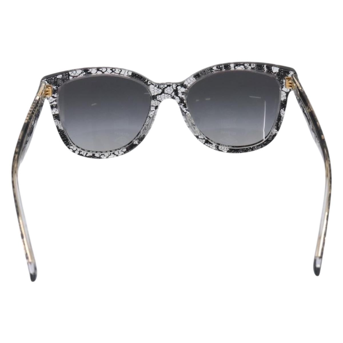 Dolce & Gabbana Sunglasses Plastic Black Gold Auth BA16381V
