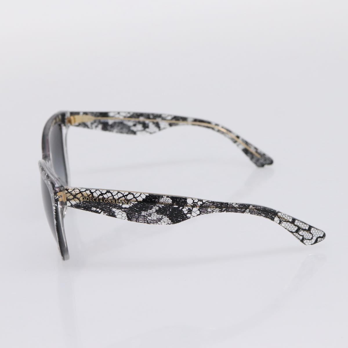 Dolce & Gabbana Sunglasses Plastic Black Gold Auth BA16381V