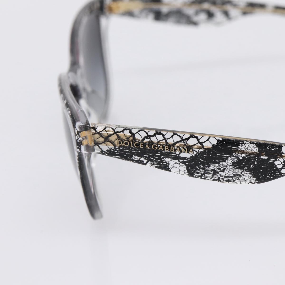 Dolce & Gabbana Sunglasses Plastic Black Gold Auth BA16381V