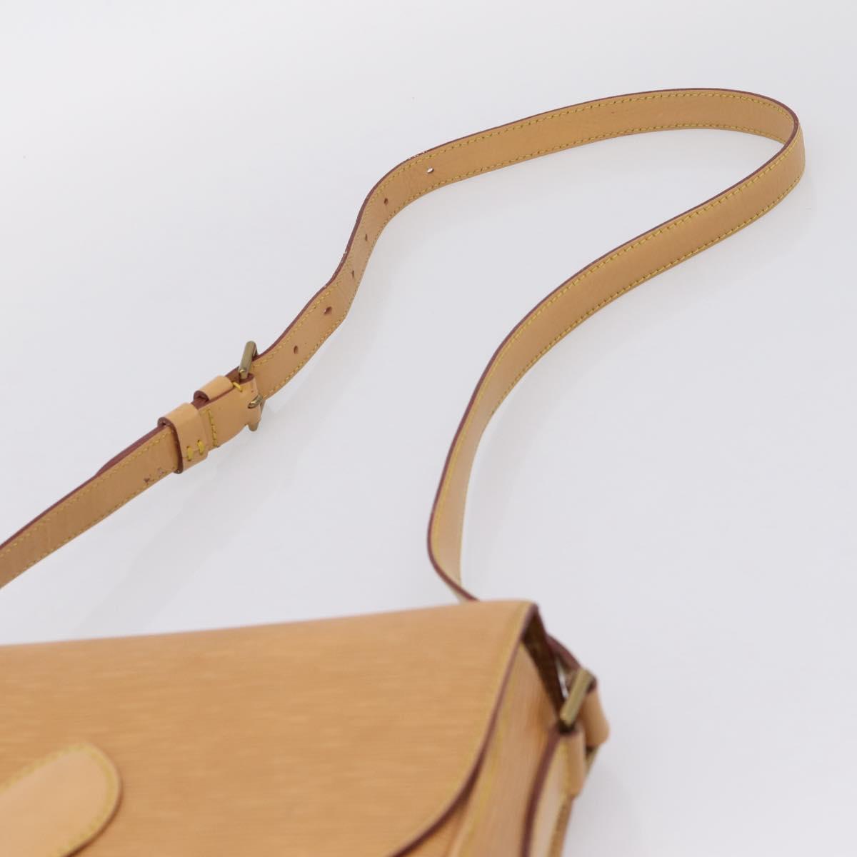 LOUIS VUITTON Epi Saint Cloud GM Shoulder Bag Beige M52196 LV Auth BA16391
