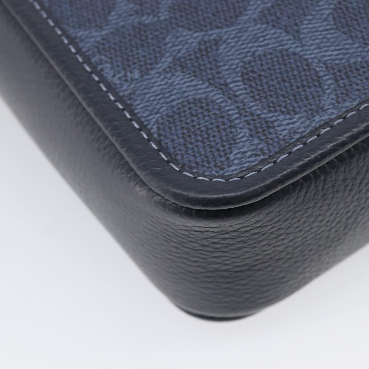 Coach Shoulder Bag Leather Blue Auth BA16394A