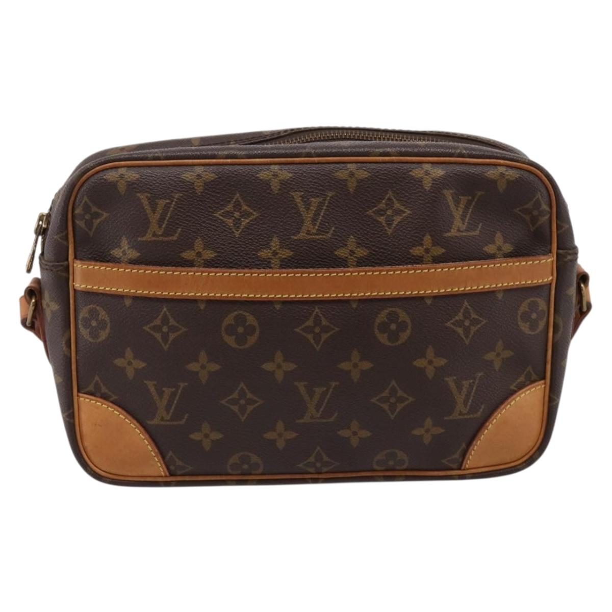 LOUIS VUITTON Monogram Trocadero 27 Shoulder Bag M51274 LV Auth BA16395