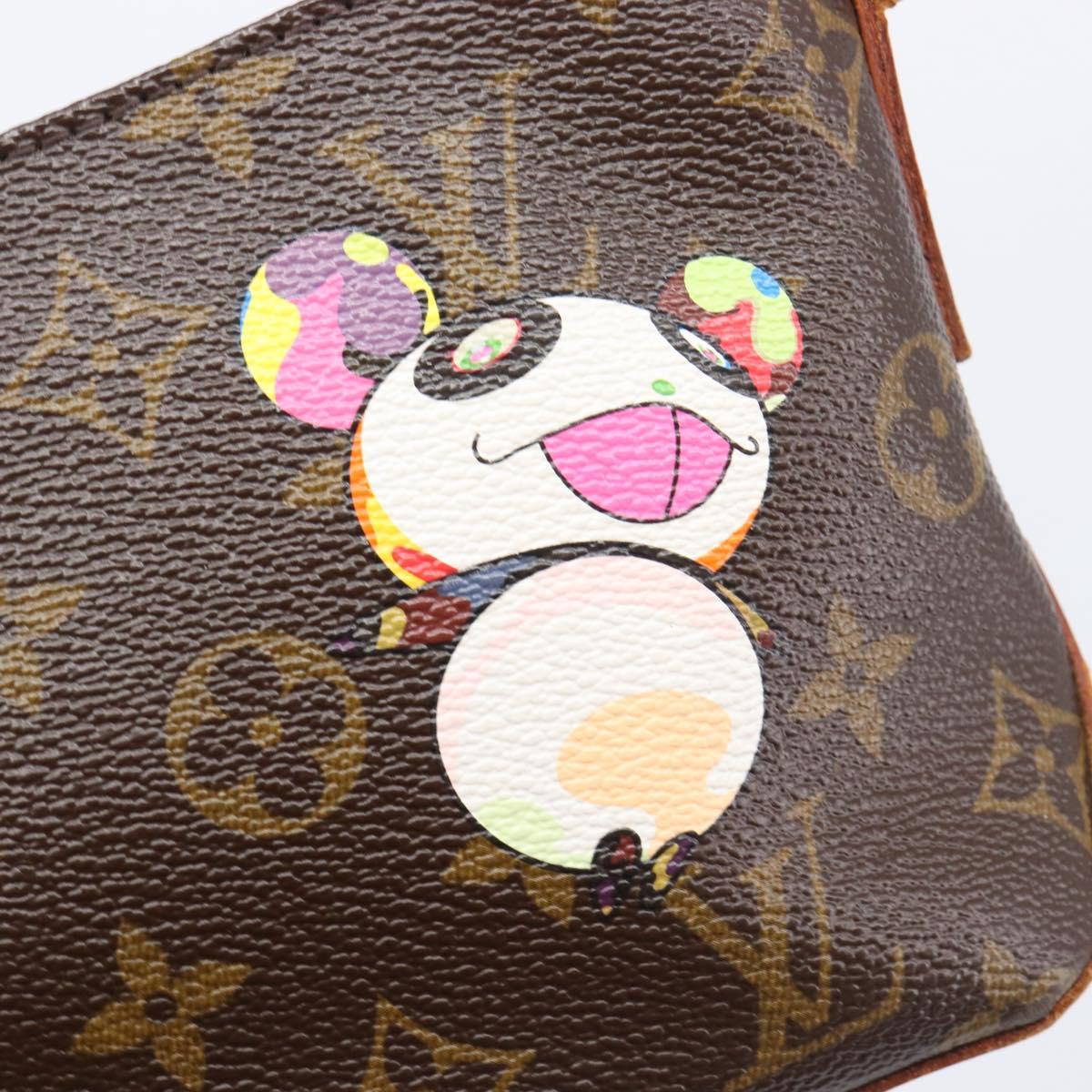 LOUIS VUITTON Monogram panda Trotteur Shoulder Bag M51241 LV Auth BA16423V