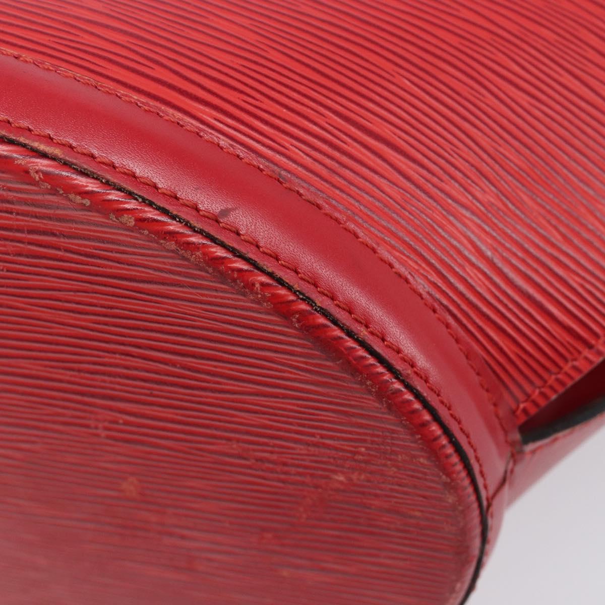 LOUIS VUITTON Epi Saint Jacques Shopping Shoulder Bag Red M52277 LV Auth BA16428