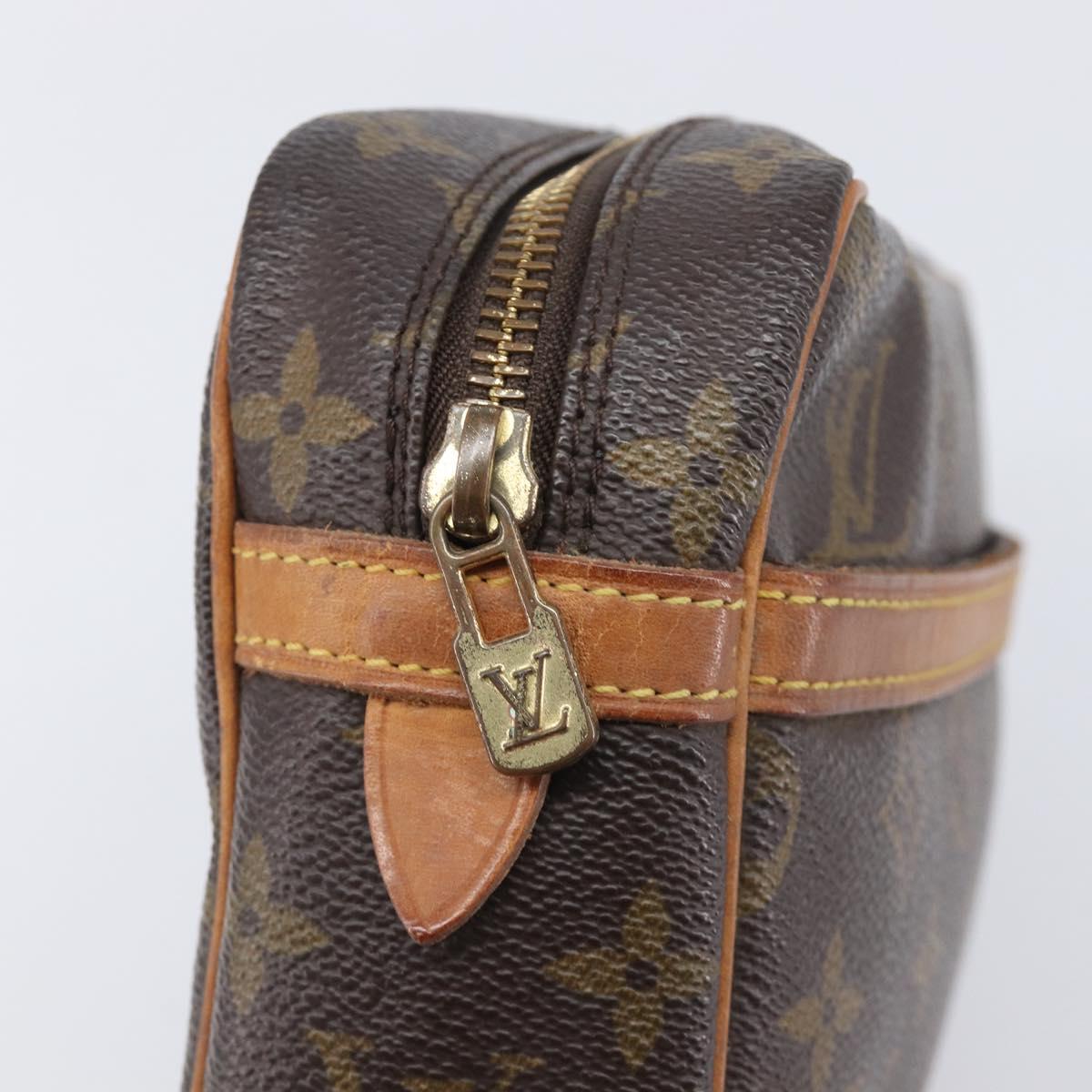 LOUIS VUITTON Monogram Compiegne 23 Clutch Bag M51847 LV Auth BA16434