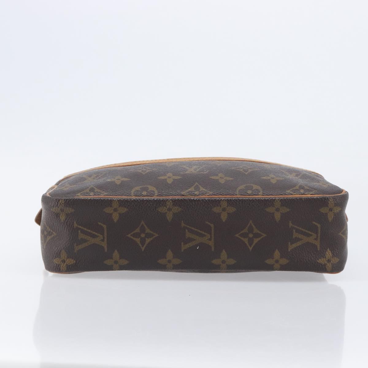LOUIS VUITTON Monogram Compiegne 23 Clutch Bag M51847 LV Auth BA16434