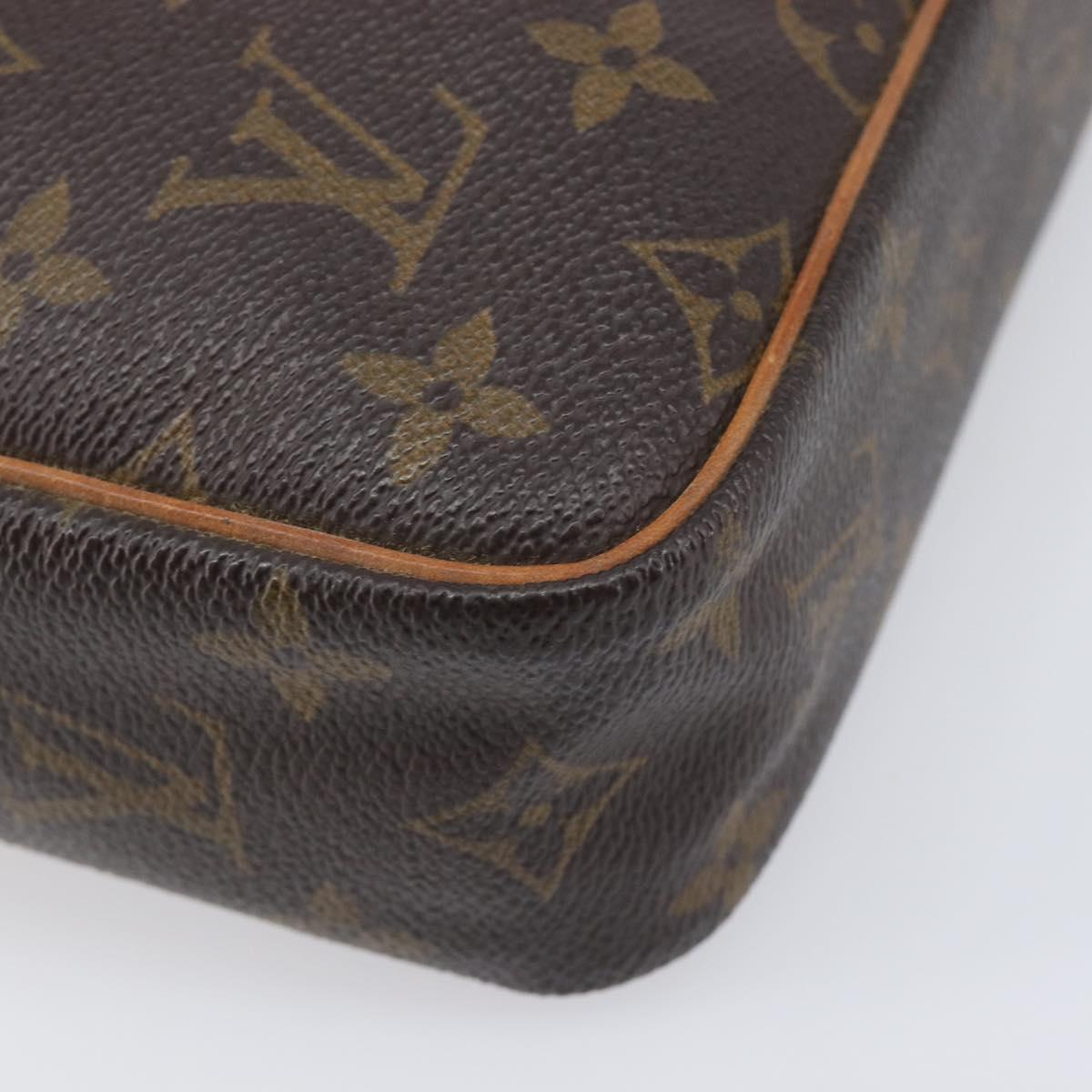 LOUIS VUITTON Monogram Compiegne 23 Clutch Bag M51847 LV Auth BA16434