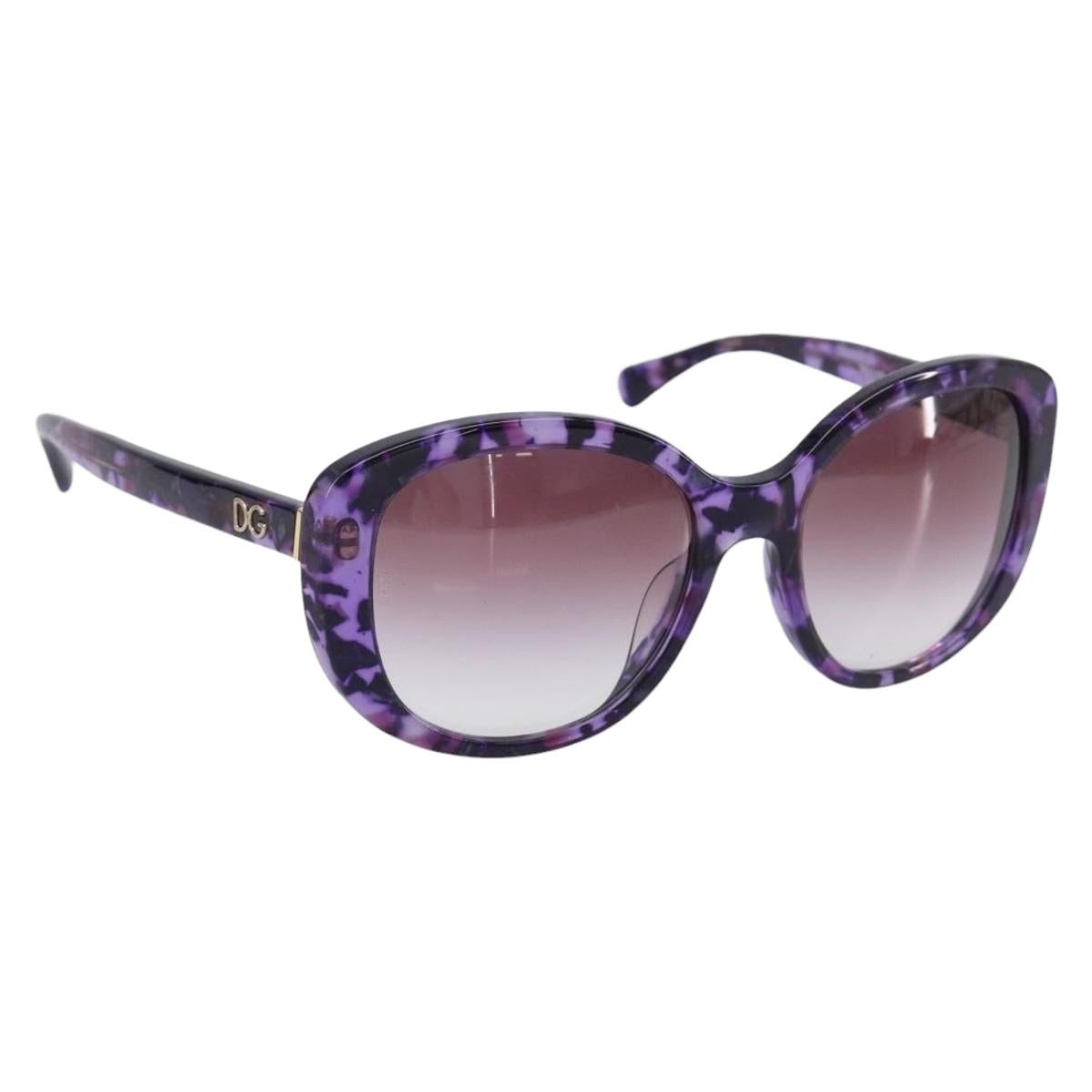 Dolce & Gabbana Sunglasses Plastic Navy Gold Auth BA16470V