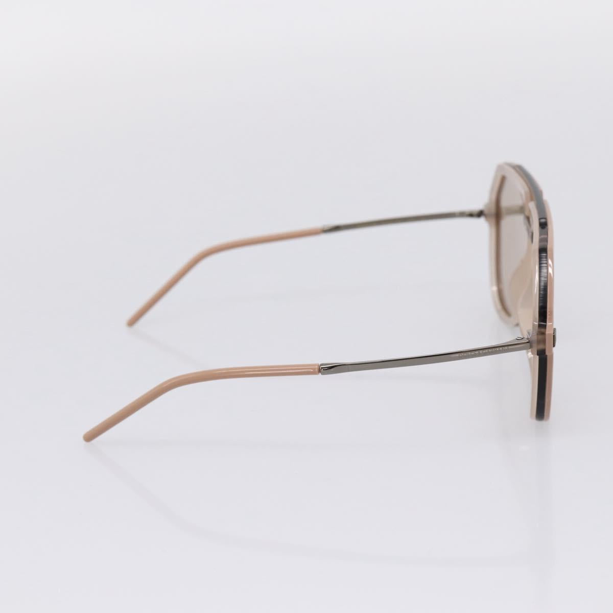 Dolce & Gabbana Sunglasses Metal Beige Silver Auth BA16471
