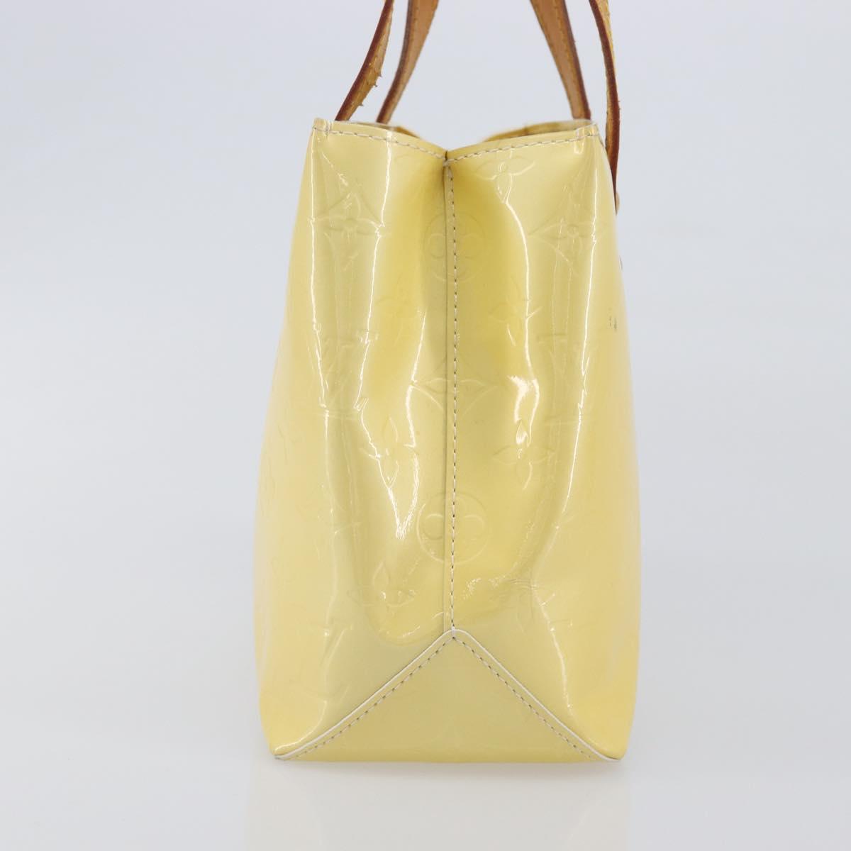 LOUIS VUITTON Monogram Vernis Reade PM Hand Bag Gris M91145 LV Auth BA16490
