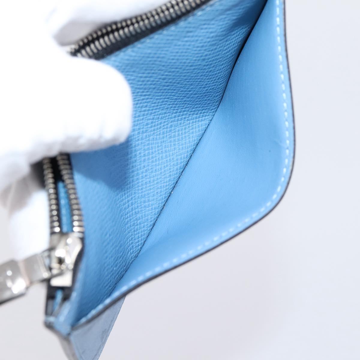 LOUIS VUITTON Taigalama Fragment Case Blue M30785 LV Auth BA16501