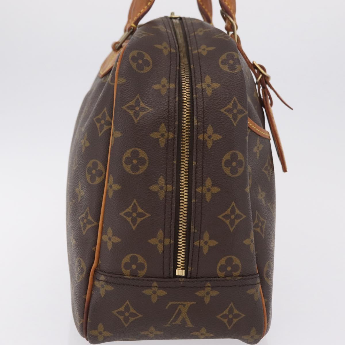 LOUIS VUITTON Monogram Deauville Hand Bag M47270 LV Auth BA16520