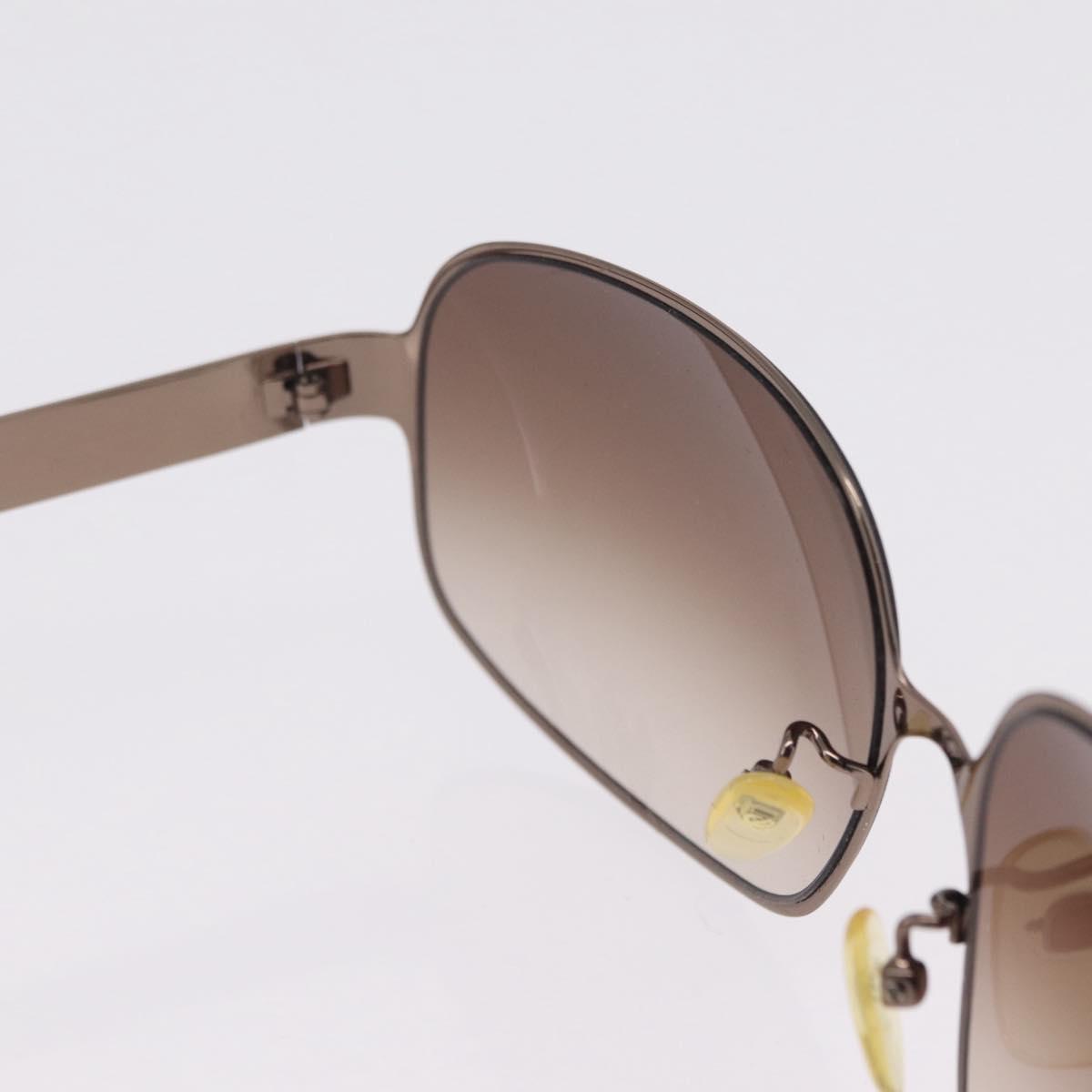 LOEWE Rayban Sunglasses Metal 2 Set Brown Gold Tone Auth BA16526