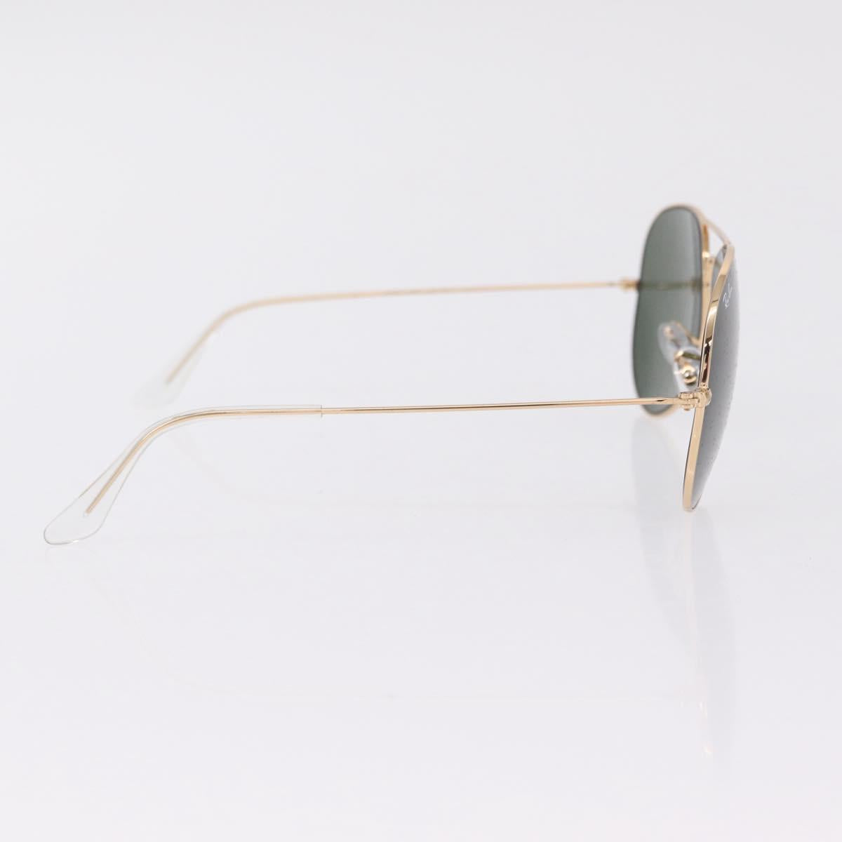 LOEWE Rayban Sunglasses Metal 2 Set Brown Gold Tone Auth BA16526