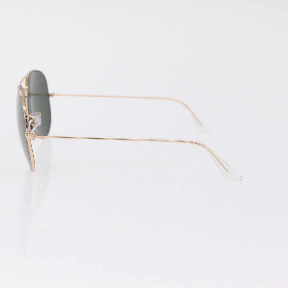 LOEWE Rayban Sunglasses Metal 2 Set Brown Gold Tone Auth BA16526