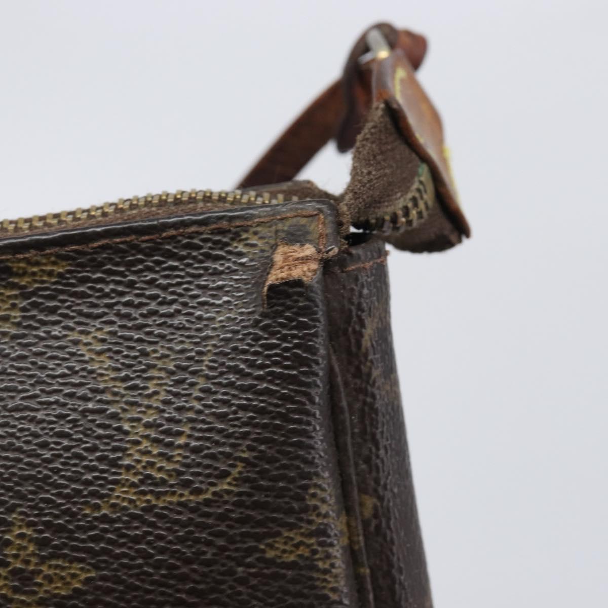 LOUIS VUITTON Monogram Pouch 2 Set LV Auth BA16535