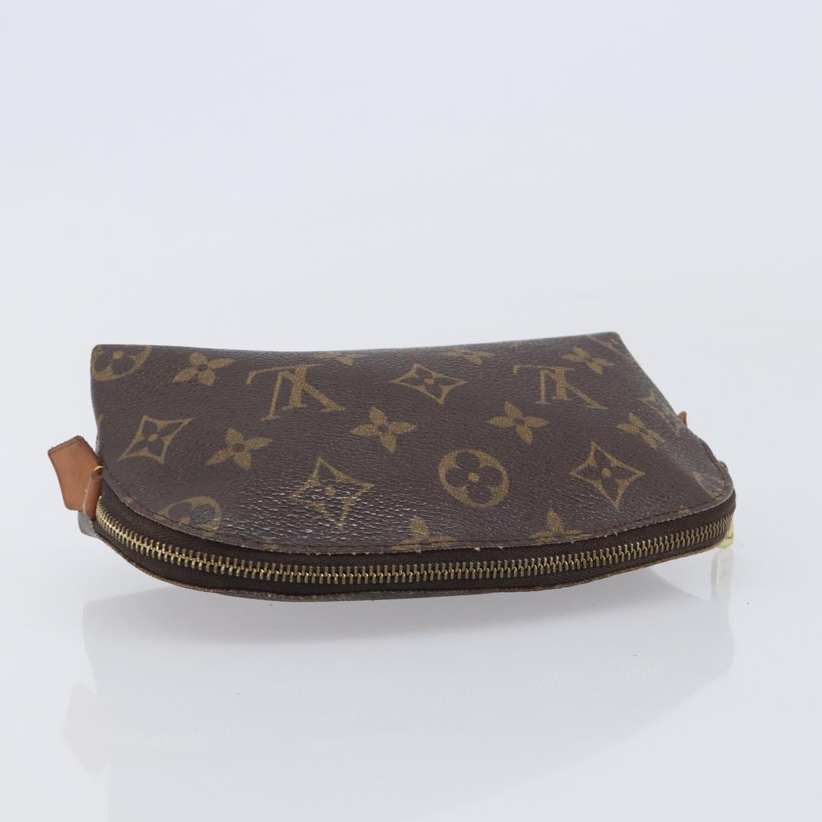 LOUIS VUITTON Monogram Pouch 2 Set LV Auth BA16535