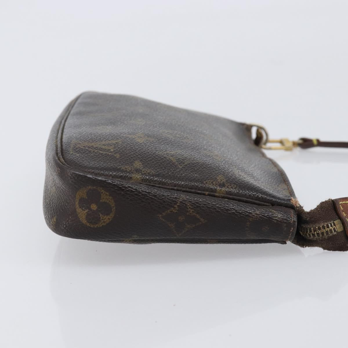 LOUIS VUITTON Monogram Pouch 2 Set LV Auth BA16535