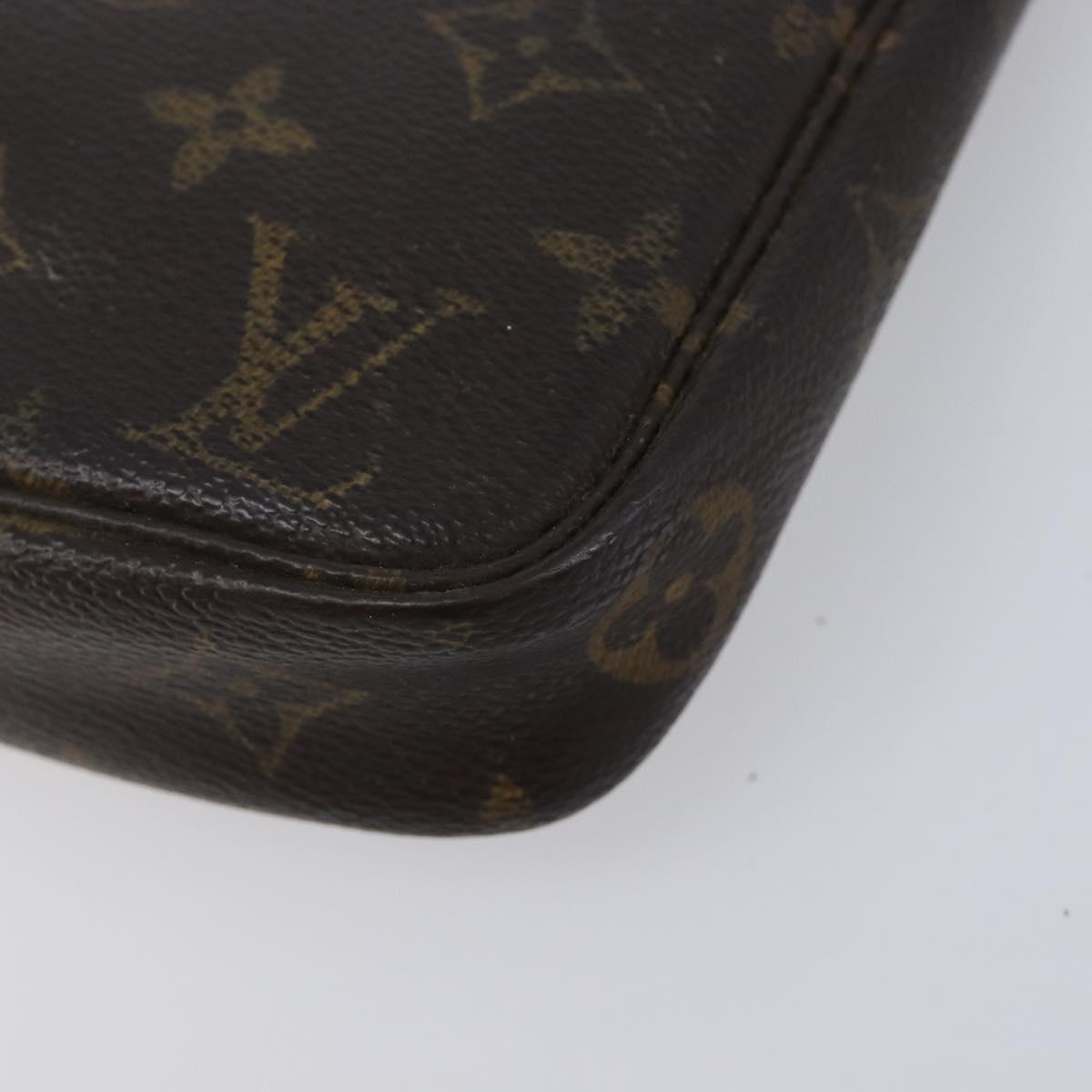 LOUIS VUITTON Monogram Pouch 2 Set LV Auth BA16535