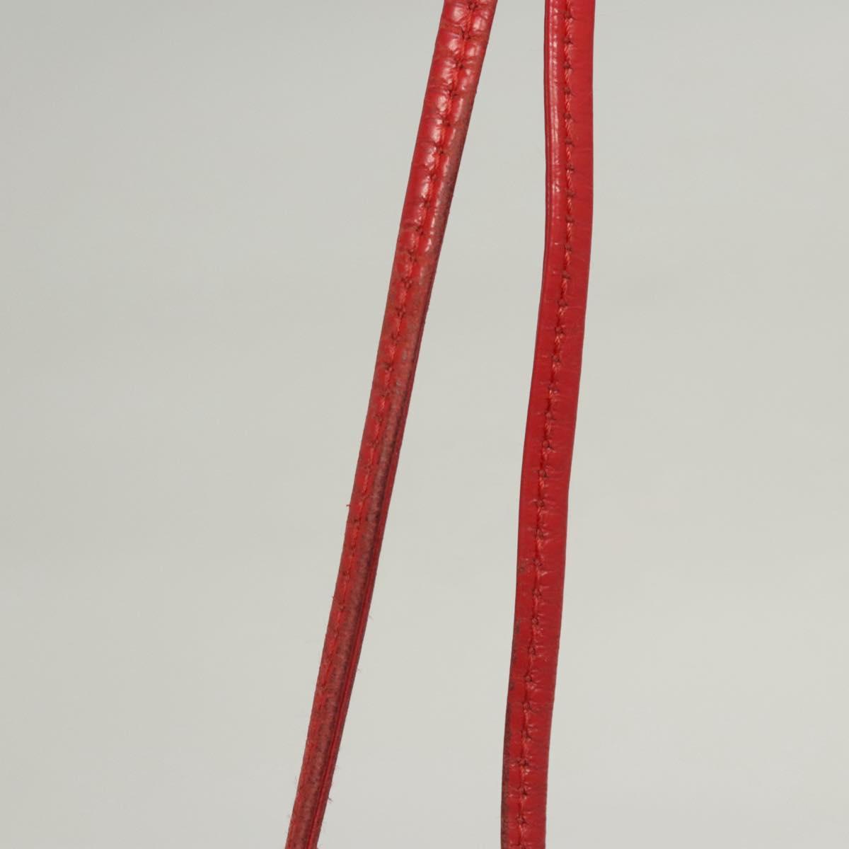 LOUIS VUITTON Epi Petit Noe Shoulder Bag Bicolor Green Red M44147 LV Auth BA1654