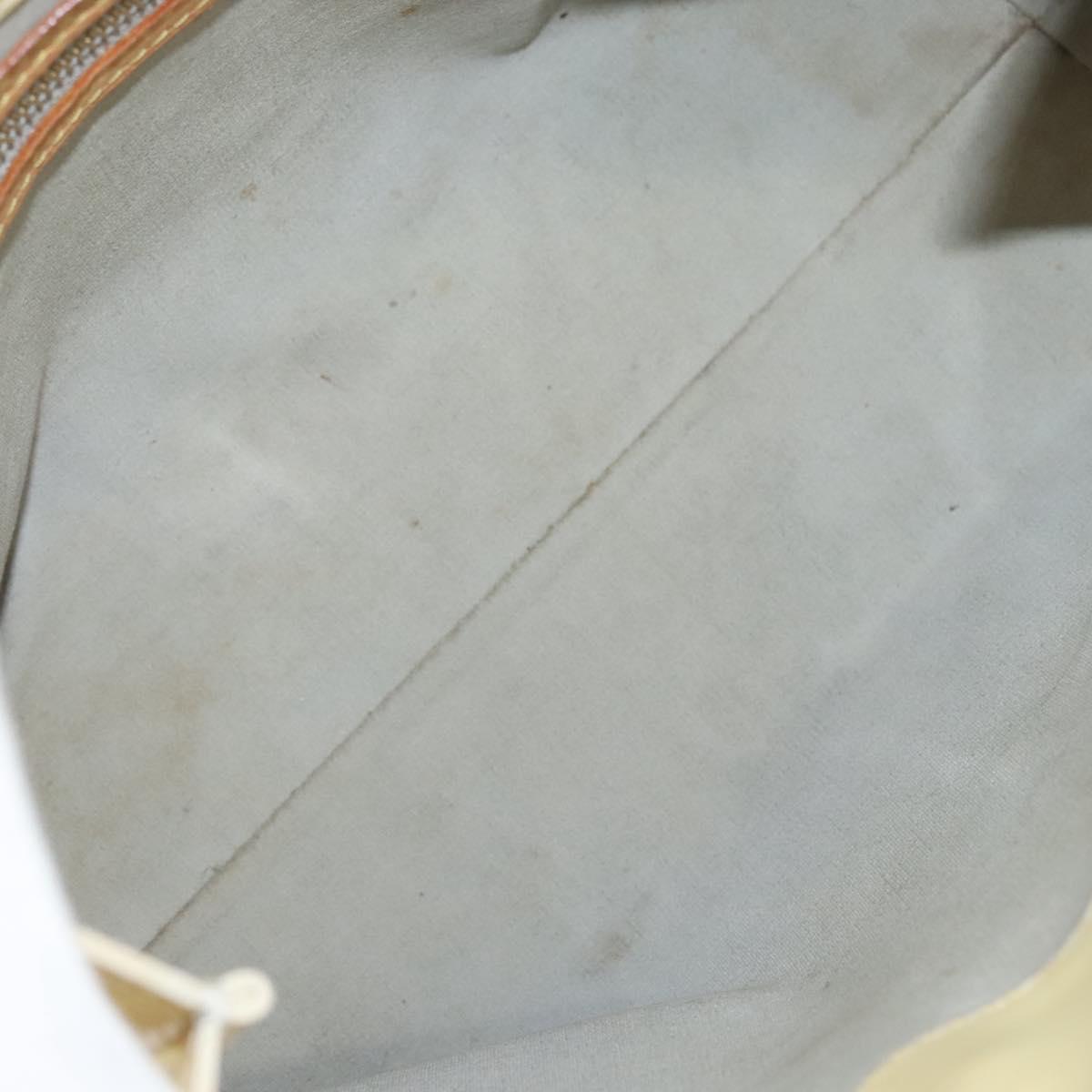 LOUIS VUITTON Monogram Vernis Reade PM Hand Bag Perle M91336 LV Auth BA1655