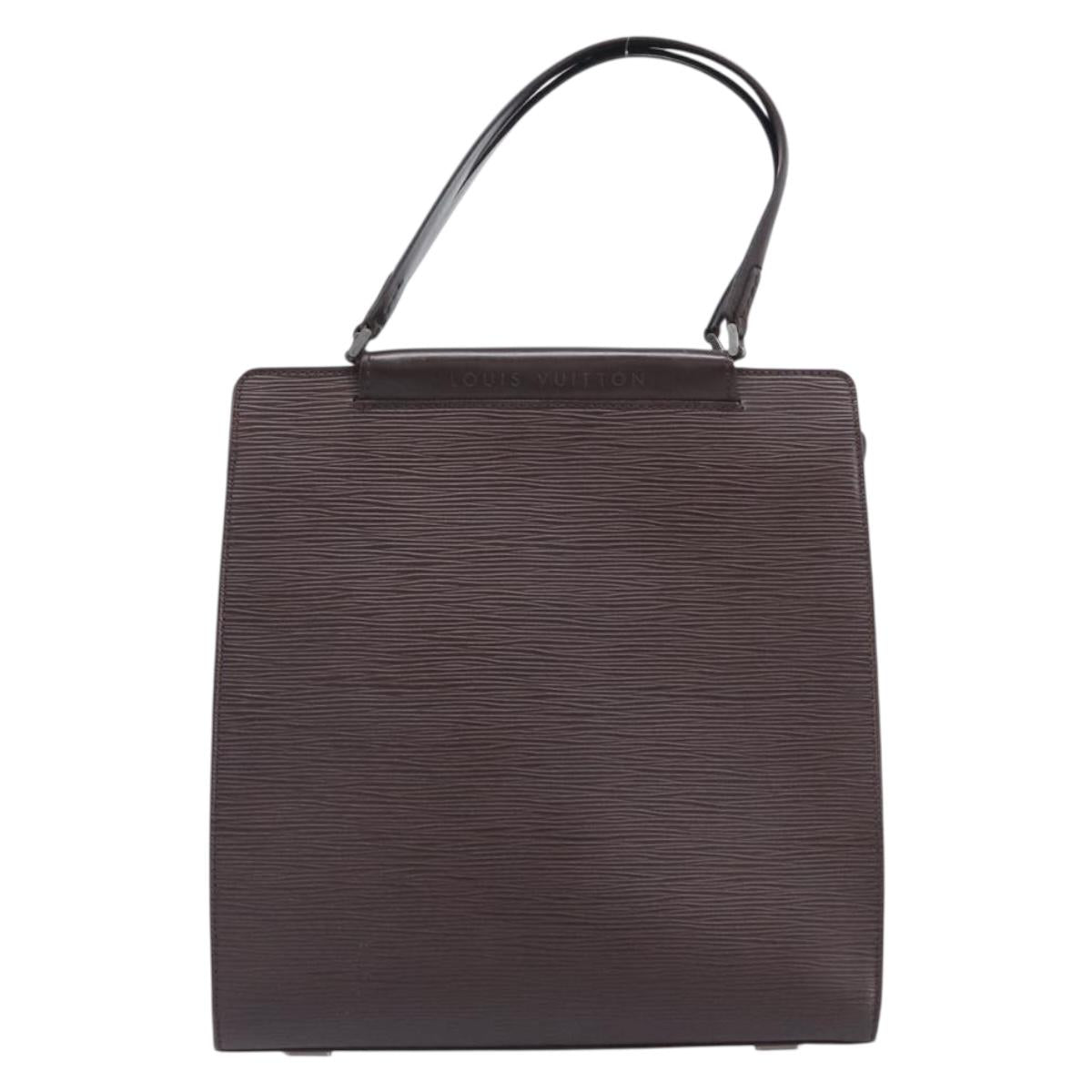 LOUIS VUITTON Epi Figari PM Hand Bag Mocha M5201D LV Auth BA16582