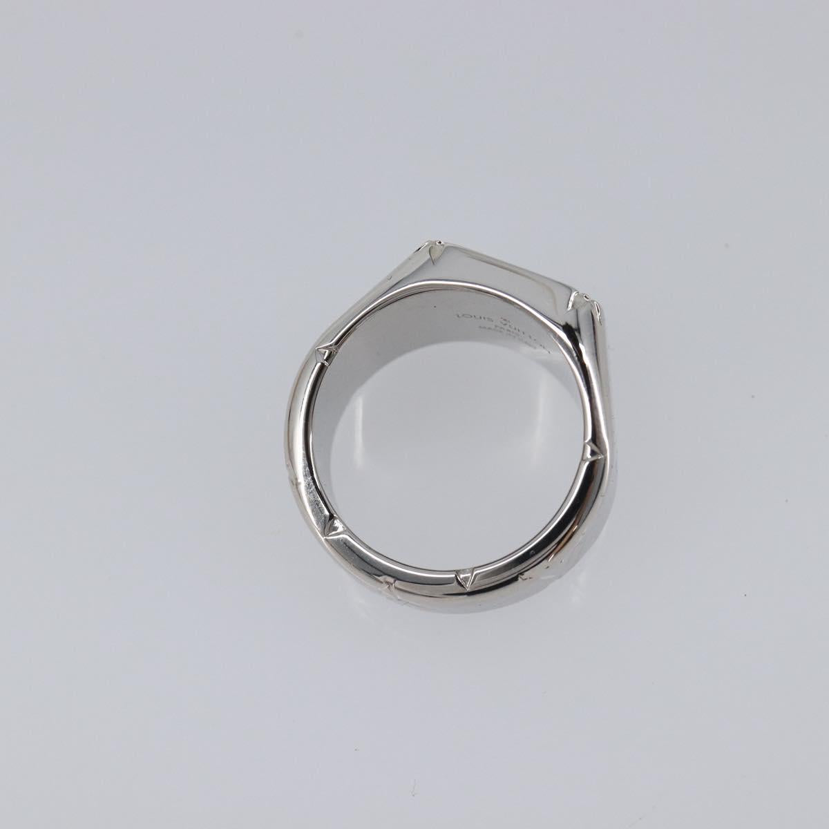 LOUIS VUITTON Signet Ring Ag925 Silver M62488 LV Auth BA16615M