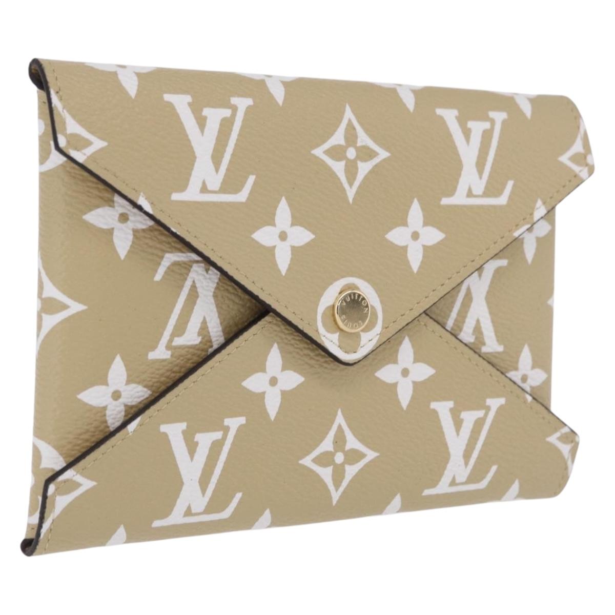 LOUIS VUITTON Giant Monogram Pochette Kirigami Pouch M67600 LV Auth BA16661V