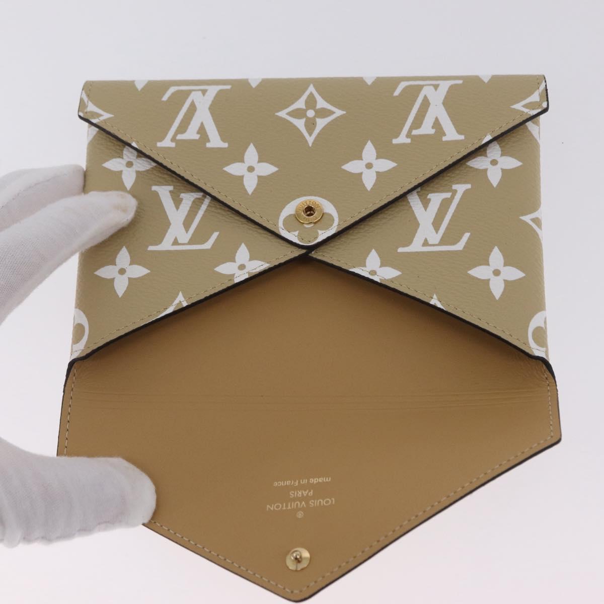 LOUIS VUITTON Giant Monogram Pochette Kirigami Pouch M67600 LV Auth BA16661V
