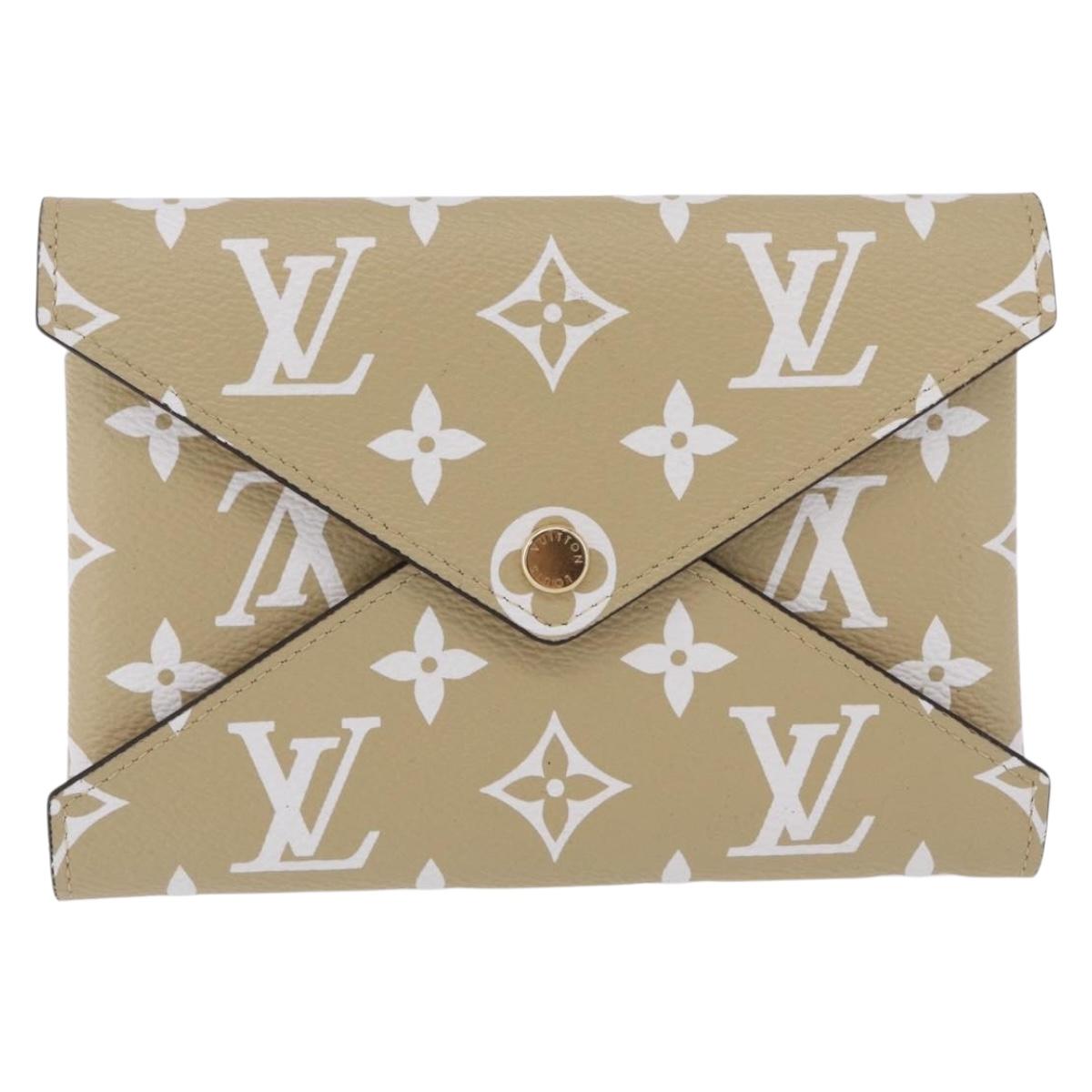 LOUIS VUITTON Giant Monogram Pochette Kirigami Pouch M67600 LV Auth BA16661V