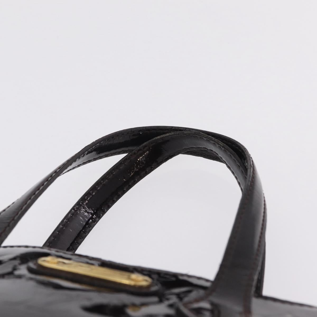 LOUIS VUITTON Monogram Vernis Wilshire PM Bag Amarante M93641 LV Auth BA16668