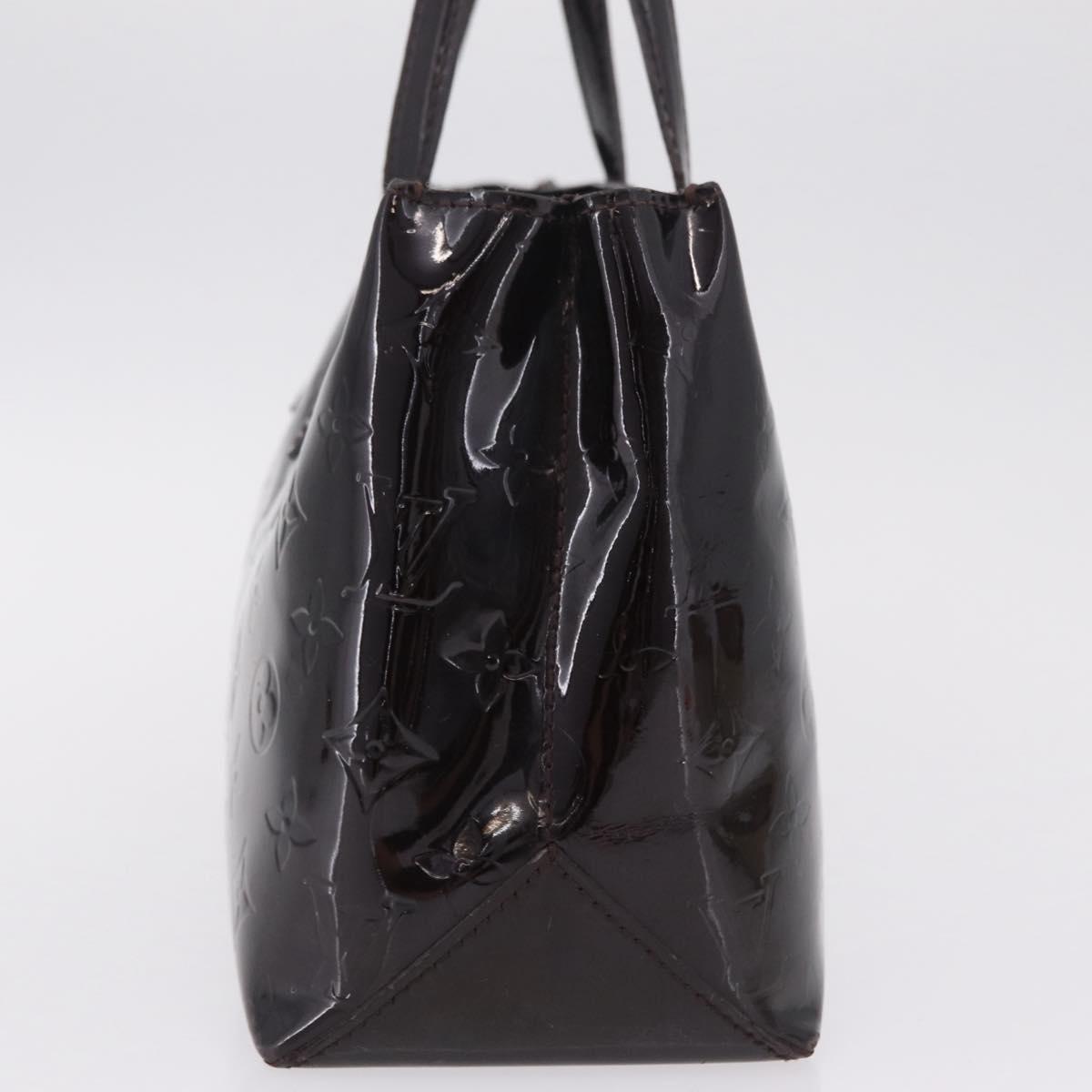 LOUIS VUITTON Monogram Vernis Wilshire PM Bag Amarante M93641 LV Auth BA16668