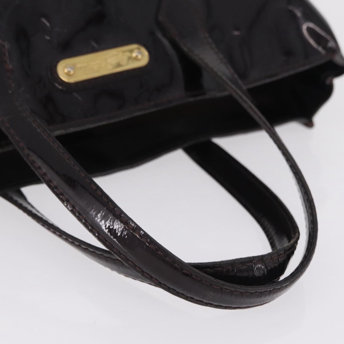 LOUIS VUITTON Monogram Vernis Wilshire PM Bag Amarante M93641 LV Auth BA16668