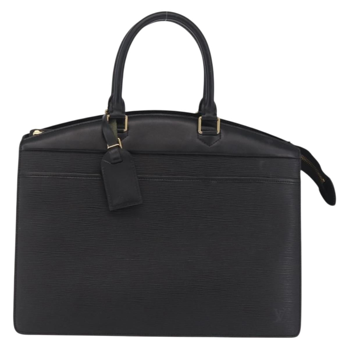 LOUIS VUITTON Epi Riviera Hand Bag Black M48182 LV Auth BA16671
