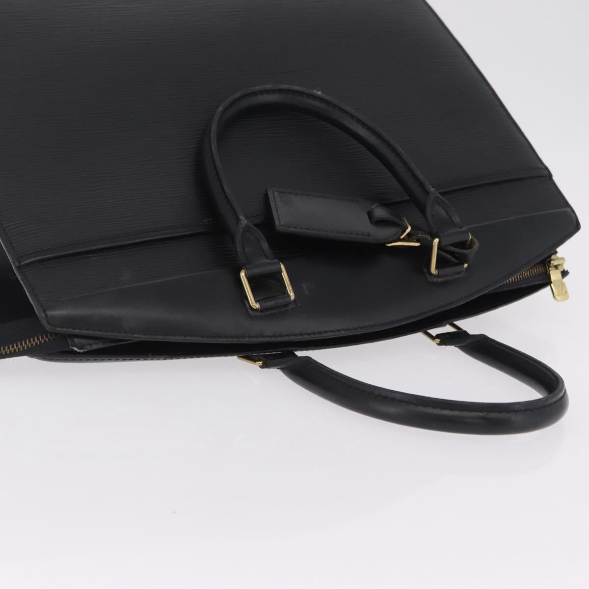 LOUIS VUITTON Epi Riviera Hand Bag Black M48182 LV Auth BA16671