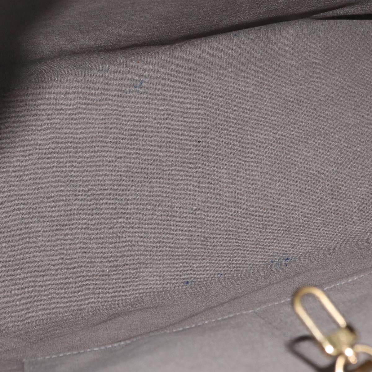 LOUIS VUITTON Monogram Vernis Wilshire PM Bag Gris Art Deco M91627 Auth BA16677