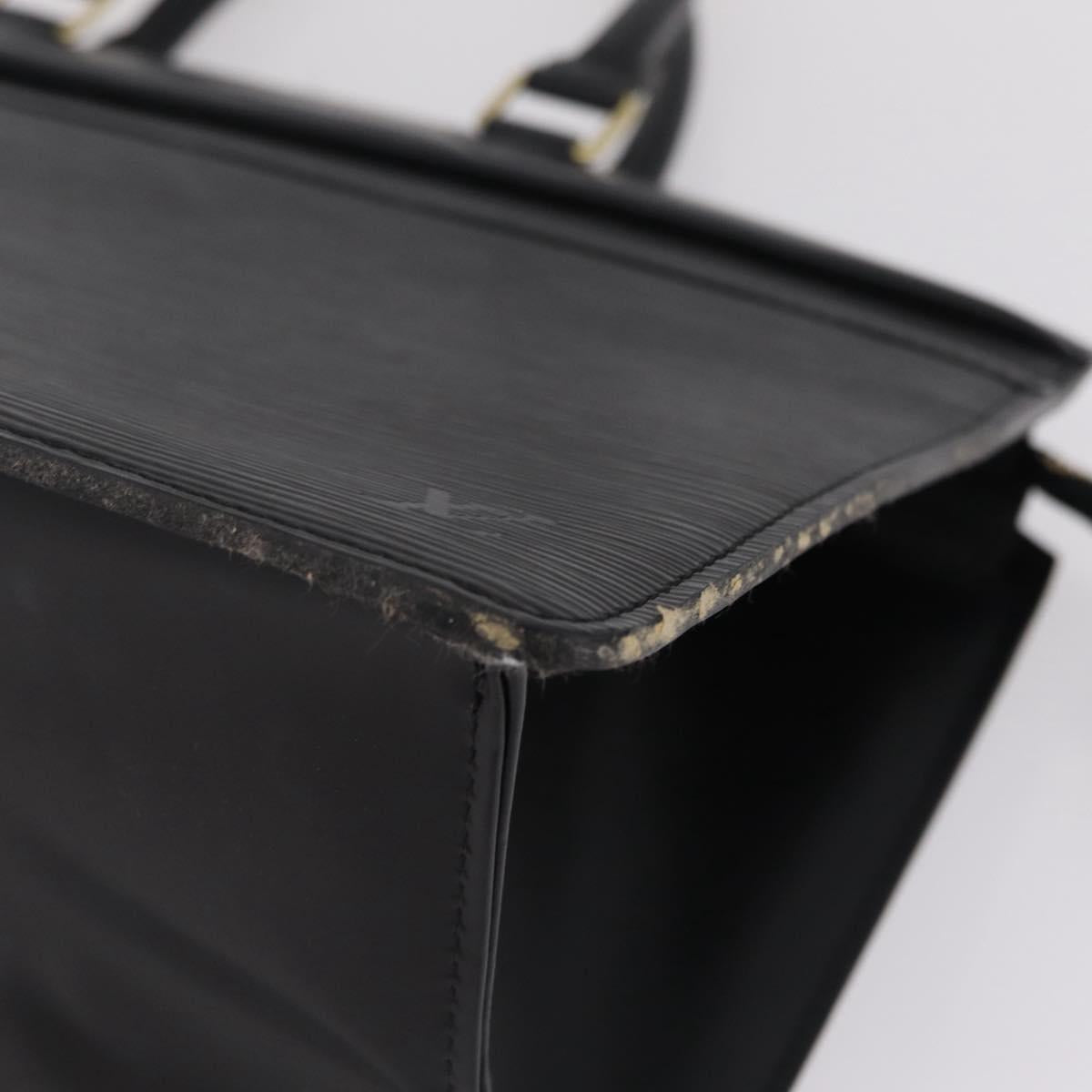 LOUIS VUITTON Epi Riviera Hand Bag Black M48182 LV Auth BA16690