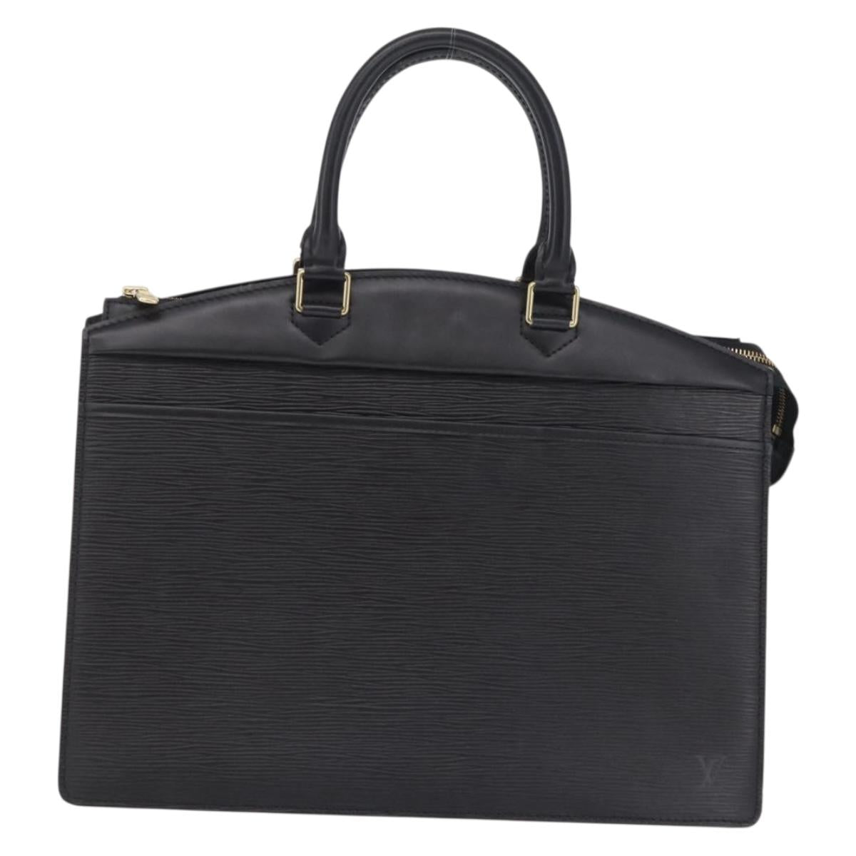 LOUIS VUITTON Epi Riviera Hand Bag Black M48182 LV Auth BA16690