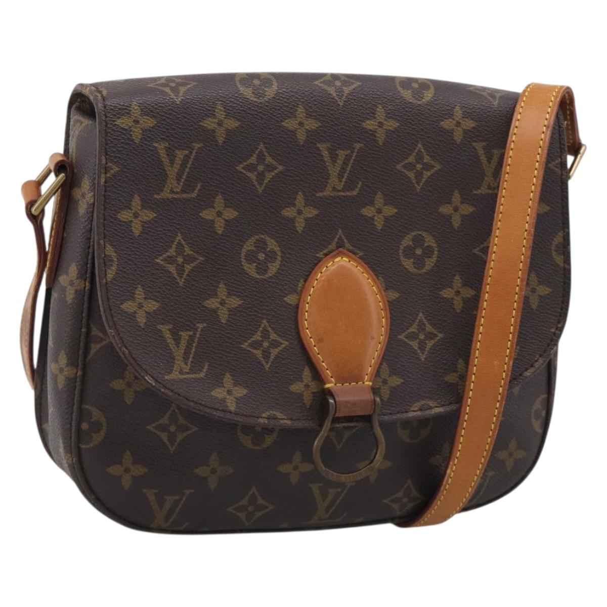 LOUIS VUITTON Monogram Saint Cloud GM Shoulder Bag M51242 LV Auth BA16697