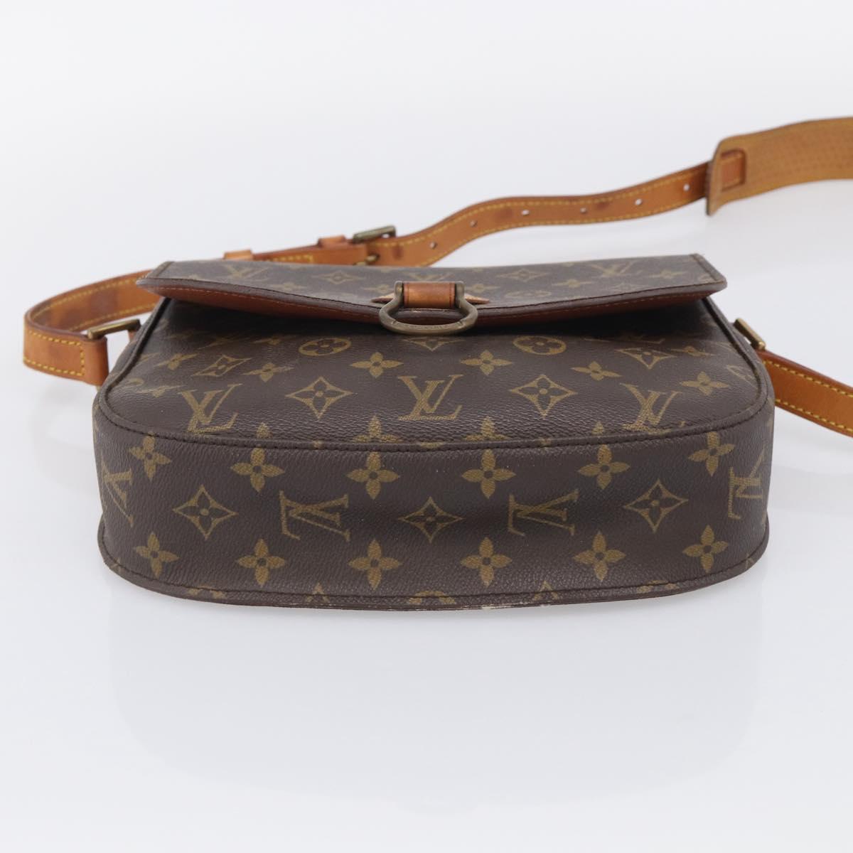 LOUIS VUITTON Monogram Saint Cloud GM Shoulder Bag M51242 LV Auth BA16697