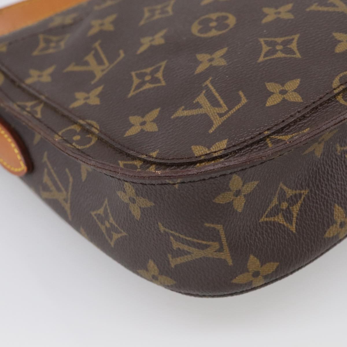 LOUIS VUITTON Monogram Saint Cloud GM Shoulder Bag M51242 LV Auth BA16697