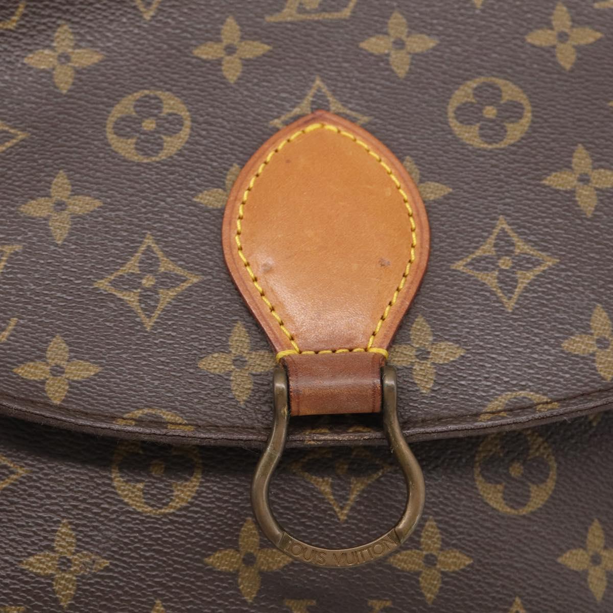 LOUIS VUITTON Monogram Saint Cloud GM Shoulder Bag M51242 LV Auth BA16697